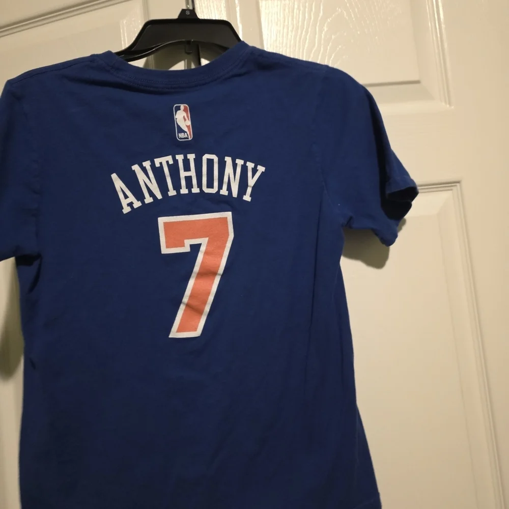 Kids Blue NBA Short Sleeve Tee
